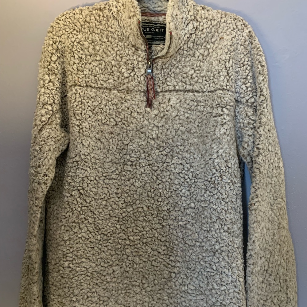 True Grit quarter zip pullover